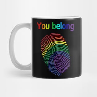 You Belong Mug